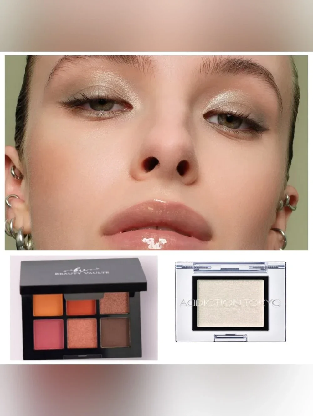 Eyeshadows Lot Addiction Tokyo, Beauty Vaulte Rega